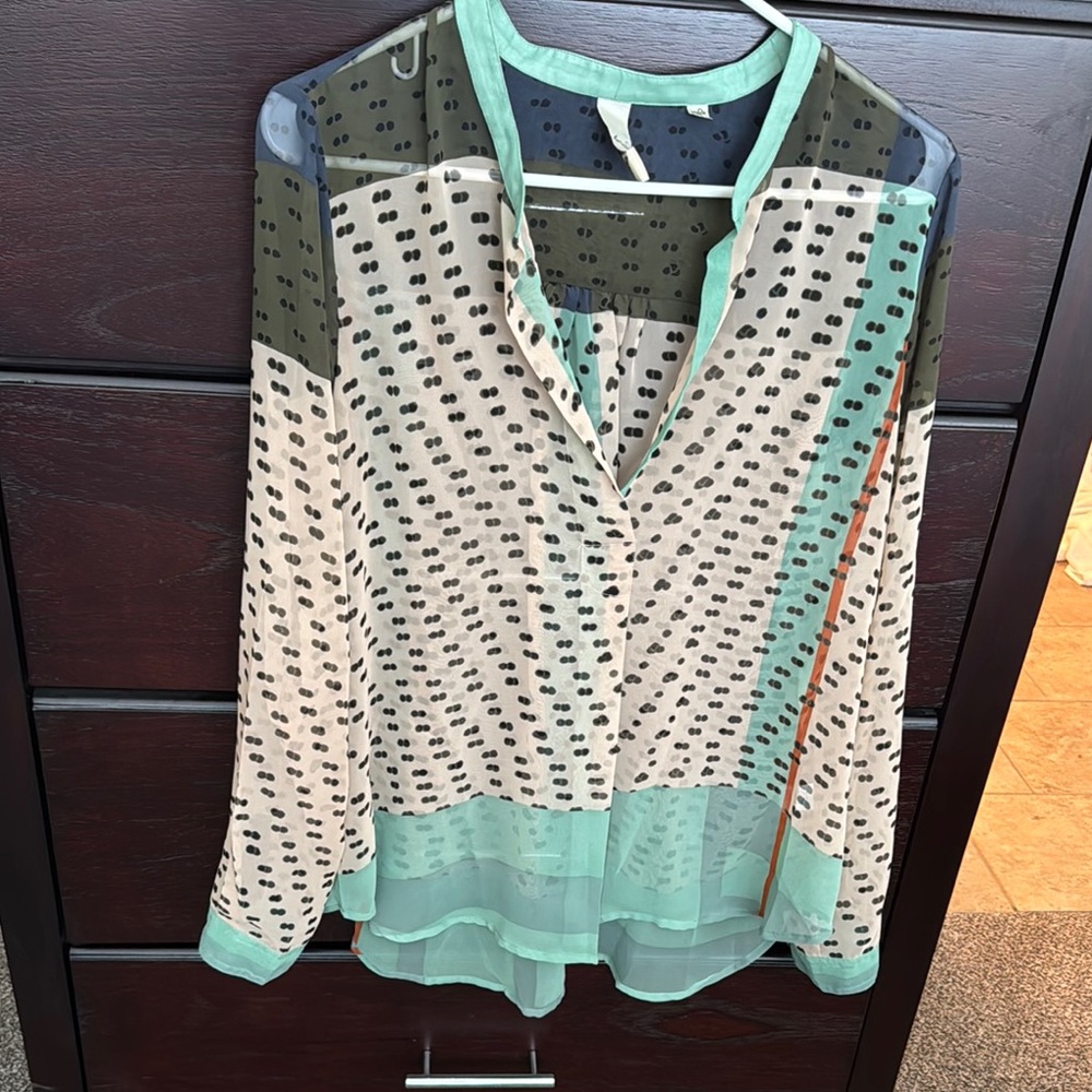 Konrad & Joseph Sheer blouse